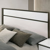 BIRSFELDEN Cal.King, E.King, & Queen Bed, White