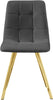 Annie Grey Velvet Dining Chair