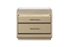 Genesis Gold Nightstand with LED