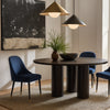 Omni Navy Velvet Dining Chair