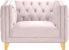 Michelle Pink Velvet Chair