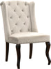 Suri Cream Velvet Dining Chair