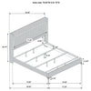 Lucia Wingback Bed