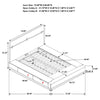 Winslow Panel Platform Storage Bed