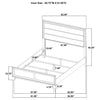 Welsley Panel Bed