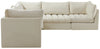 Jacob Cream Velvet Modular Sectional