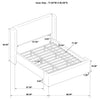 Alamosa Wingback Platform Bed