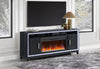 Lily Ent Unit 72 Inch with LED, Speakers, Crystal Inserts