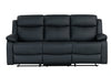 U6026 Pu 72A Reclining Sofa with LED