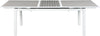Nizuc Grey manufactured wood Outdoor Patio Extendable Aluminum Dining Table