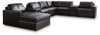 Modmax II Sectional with Chaise and Storage Consoles