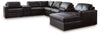 Modmax II Sectional with Chaise and Storage Consoles