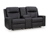 Mackmenville Reclining Loveseat with Console