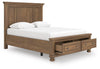 Feddinger Panel Storage Bed