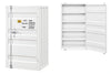 Cargo White Chest (Single Door)