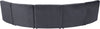 Limitless Grey Velvet 5pc. Modular Sectional
