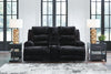 Rhine Falls Reclining Loveseat with Console
