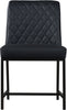 Bryce Black Faux Leather Dining Chair