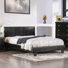 Evans Bed Espresso & Pink