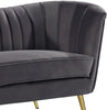 Margo Grey Velvet Chair