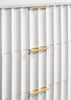 Modernist White Gloss Chest