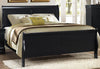 Galaxy Home Louis Phillipe Full Sleigh Bed in Black GHF-808857932235