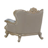 Royale Sofa in Blue and Champagne
