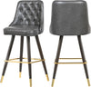 Portnoy Grey Faux Leather Counter/Bar Stool