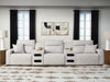 Modmax II Power Reclining Sectional with Audio Consoles