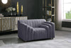 Naya Grey Velvet Chair