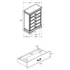 Louis Philippe Chest of Drawers