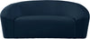 Riley Navy Velvet Loveseat