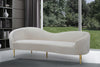 Ritz Cream Velvet Sofa