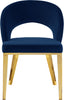 Roberto Navy Velvet Dining Chair