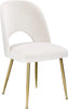 Logan Cream Velvet Dining Chair