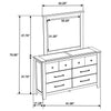 Hazlewood Dresser with Mirror
