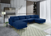 Julia Navy Velvet Modular Sectional (6 Boxes)
