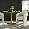 Tulip Gold Dining Table (3 Boxes)