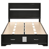 Miranda Panel Platform Storage Bed