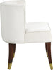 Perry Cream Velvet Dining Chair