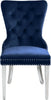Carmen Navy Velvet Dining Chair