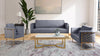 Casa Grey Velvet Loveseat