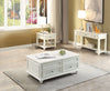 Natesa White Washed Coffee Table
