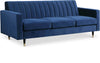 Lola Navy Velvet Sofa