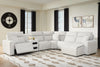 Modmax II Reclining Sectional with Chaise and Audio Console
