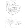 Bahrain Glider Recliner
