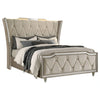 Lorient Wingback Bed with LED Lighting