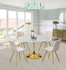 Annie Cream Velvet Dining Chair
