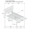 Soledad Panel Platform Storage Bed