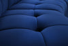 Limitless Navy Velvet 2pc. Modular Sectional
